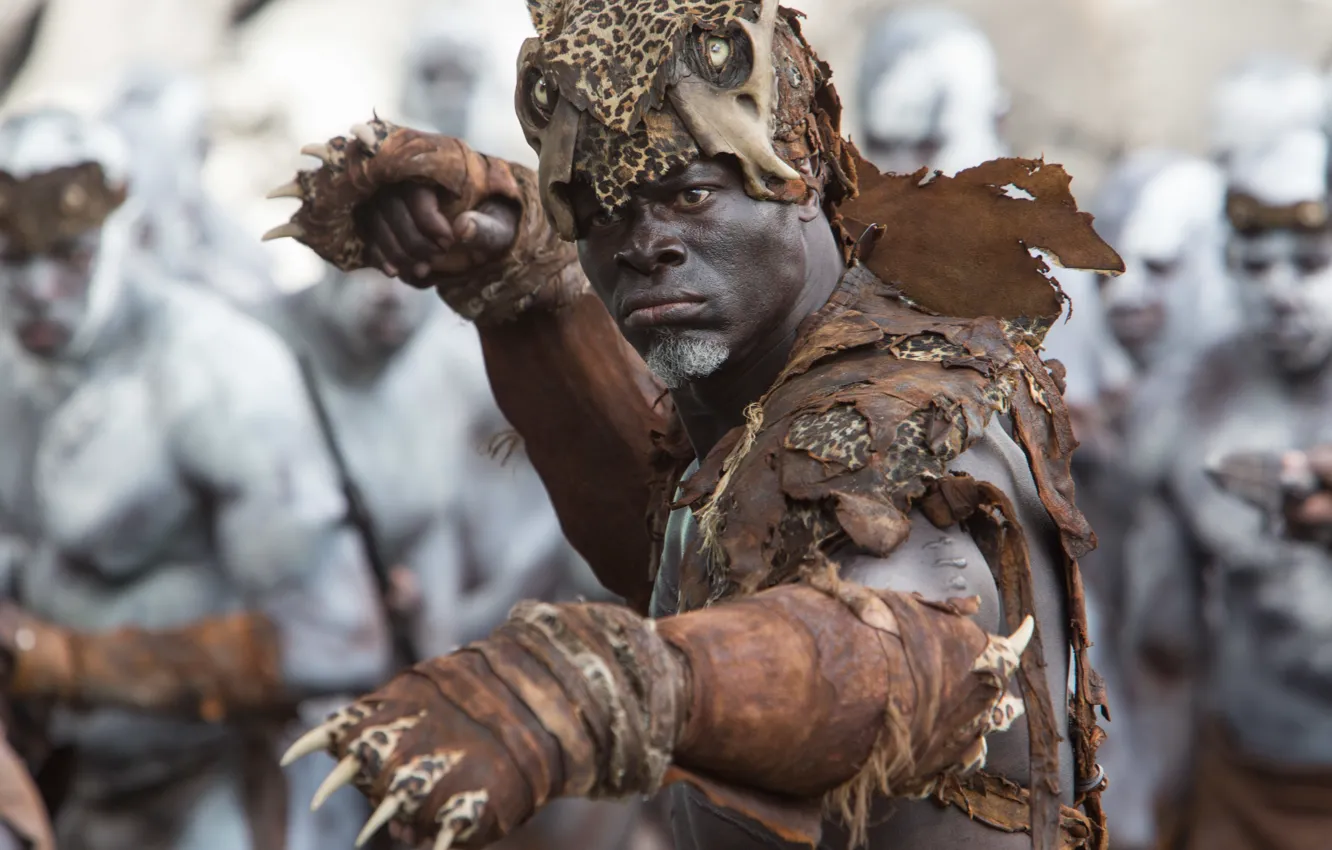 Photo wallpaper claws, The Jungle Book, Djimon Hounsou, The jungle book, Chief Mbonga
