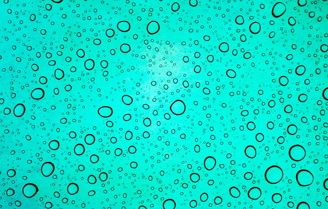 Photo wallpaper glass, water, macro, drop