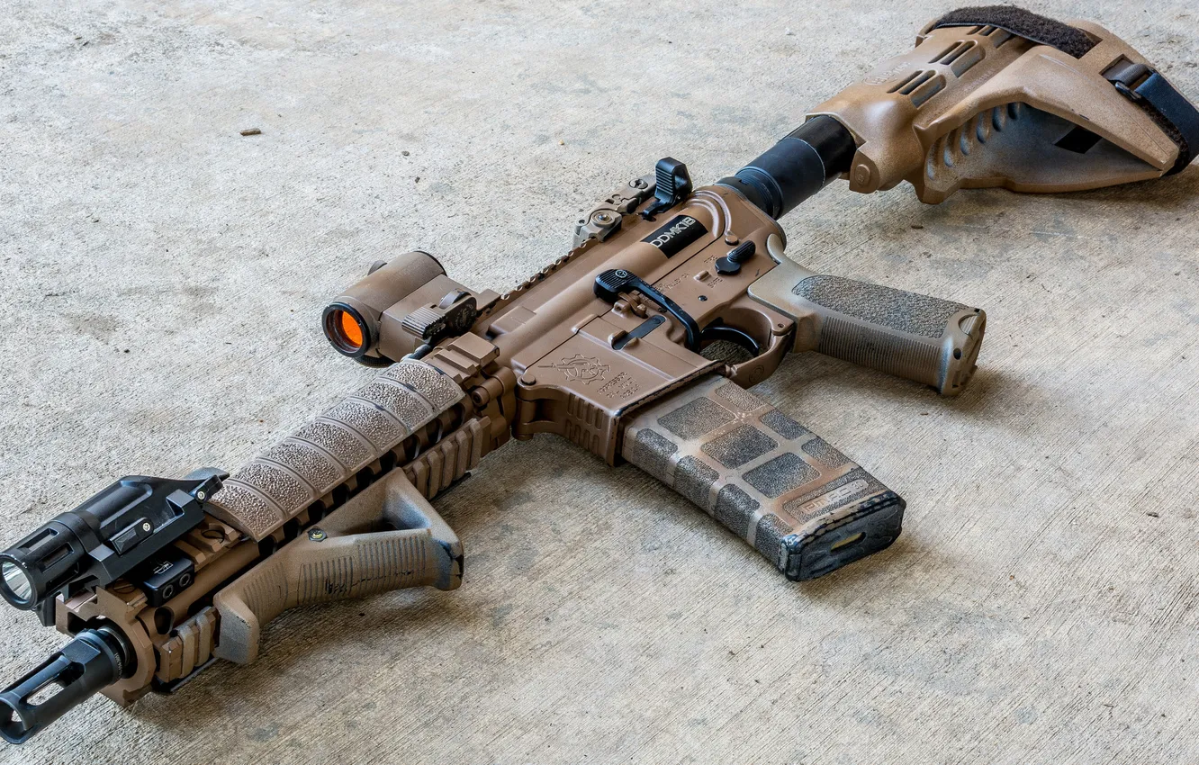 Wallpaper weapons, machine, Daniel Defense, MK18 for mobile and desktop ...