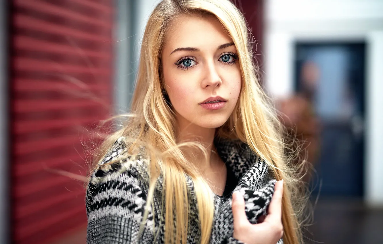 Photo wallpaper look, makeup, the beauty, Alex Fetter, Madlen