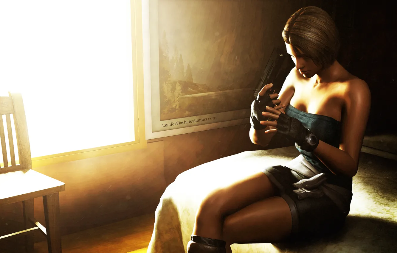 Photo wallpaper Jill Valentine, capcom, resident evil 3, Resident Evil 3: Nemesis, Biohazard 3: Last Escape