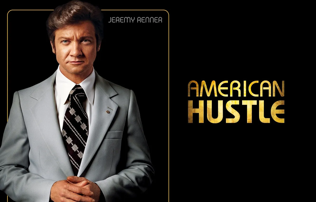 Photo wallpaper Jeremy Renner, Jeremy Renner, American Hustle, American hustle