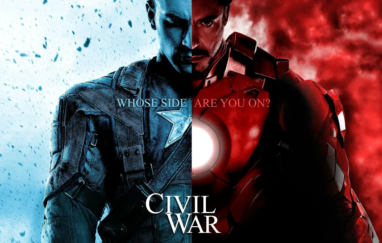 Photo wallpaper Iron man, Robert Downey Jr., Captain America, Chris Evans, Captain America:Civil War, Captain America Civil …