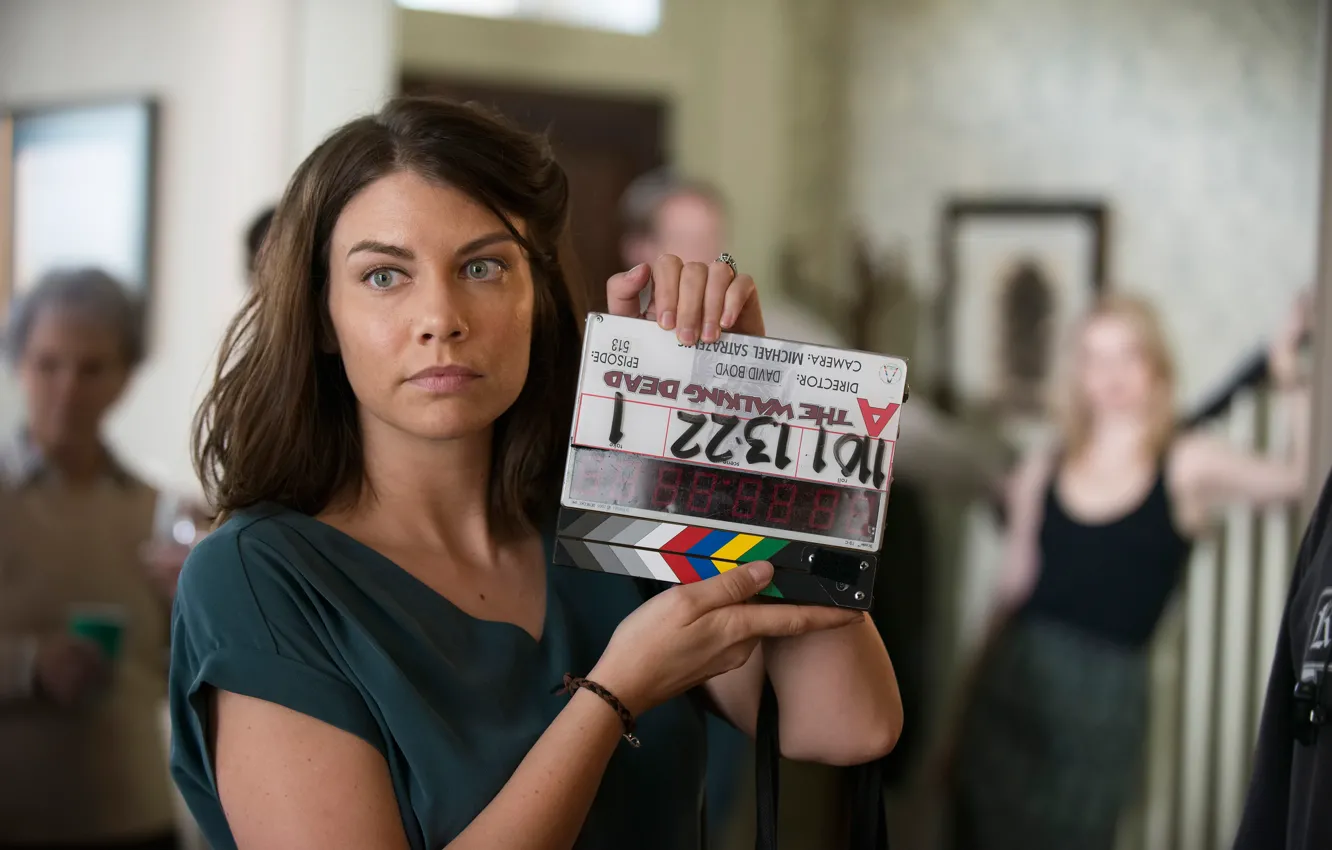 Photo wallpaper The Walking Dead, Lauren Cohan, Walking, Season 5, Episode 13