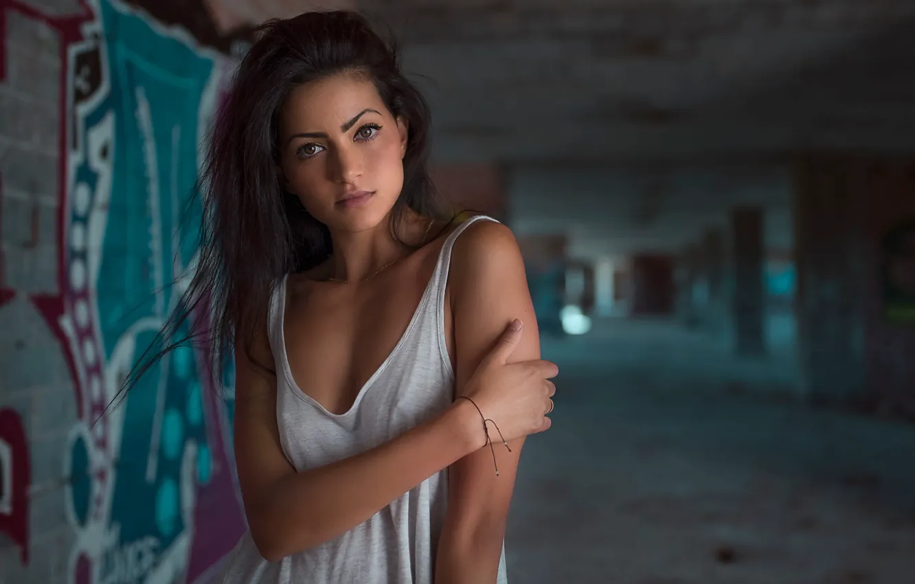 Photo wallpaper Mike, sponge, brown-eyed, Sara, Jose Antonio Roman