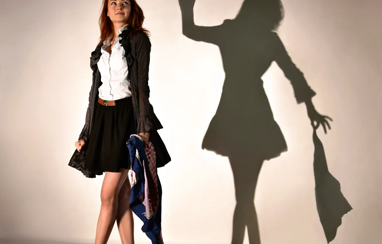 Photo wallpaper girl, the game, shadow, Shadowplay