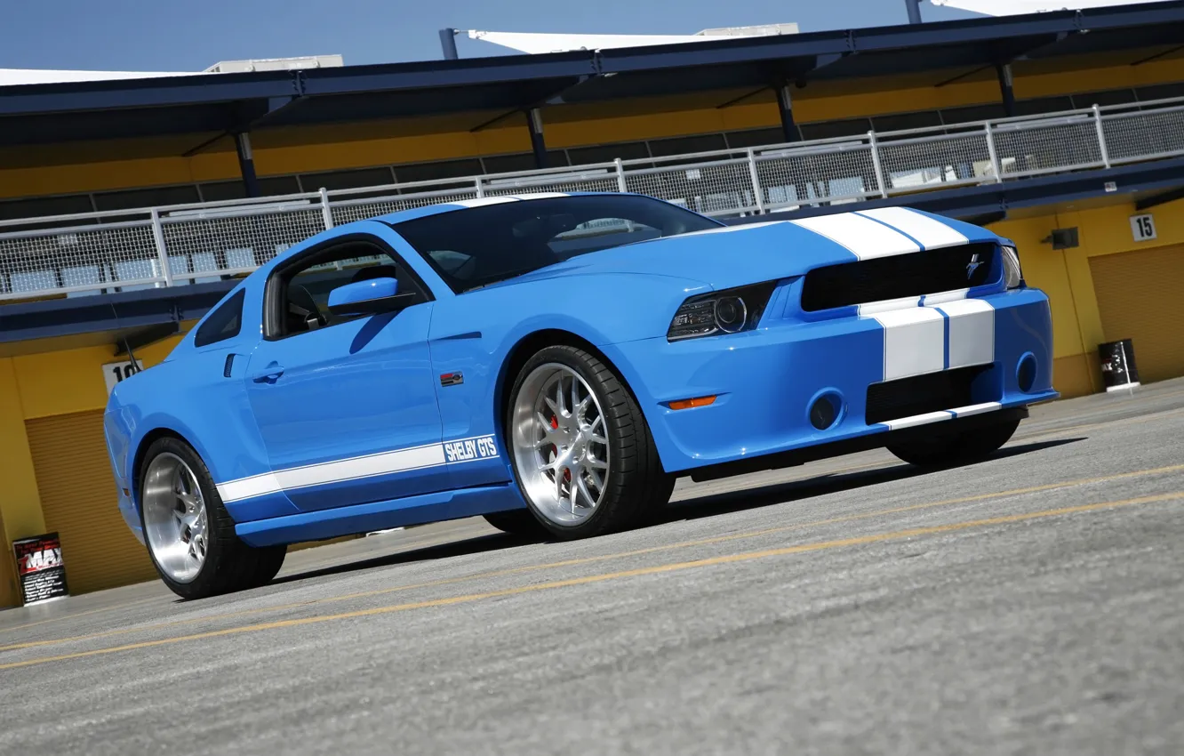 Photo wallpaper Shelby, mustang, GTS, 2013