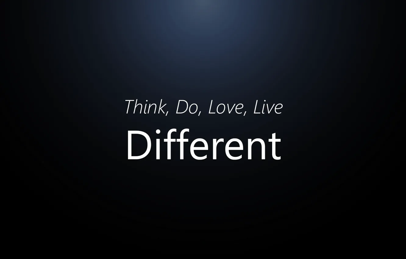 Photo wallpaper love, think, live, Diffrerent
