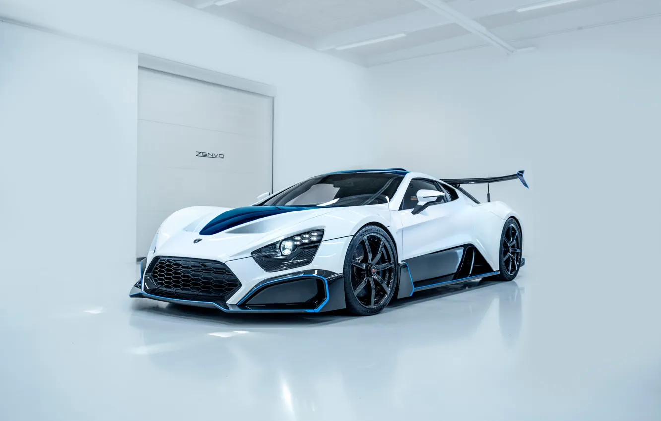 Photo wallpaper Zenvo, front view, Zenvo TSR-S