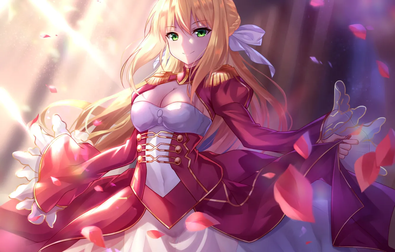 Photo wallpaper girl, anime, dress, Fate / Grand Order, The destiny of a great campaign