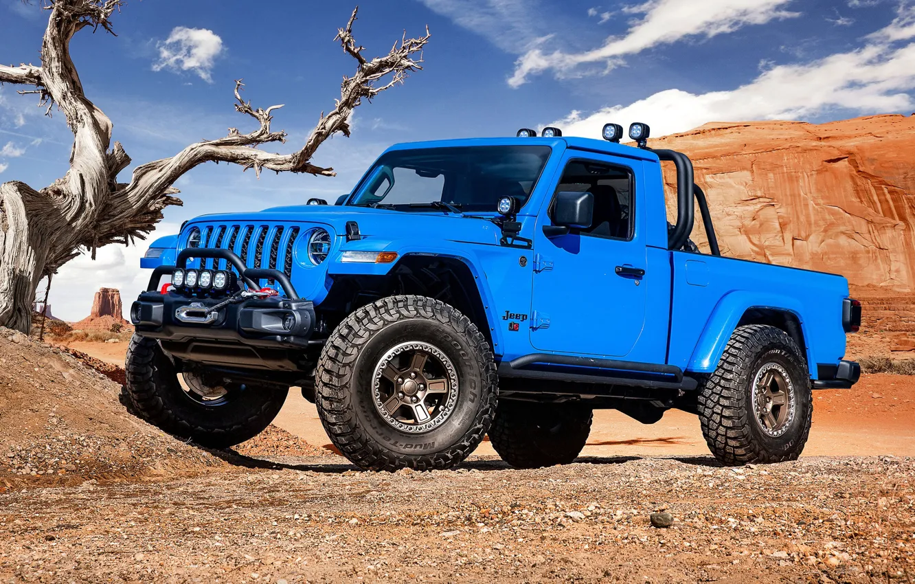 Photo wallpaper Gladiator, Jeep, 2019, Jeep J6