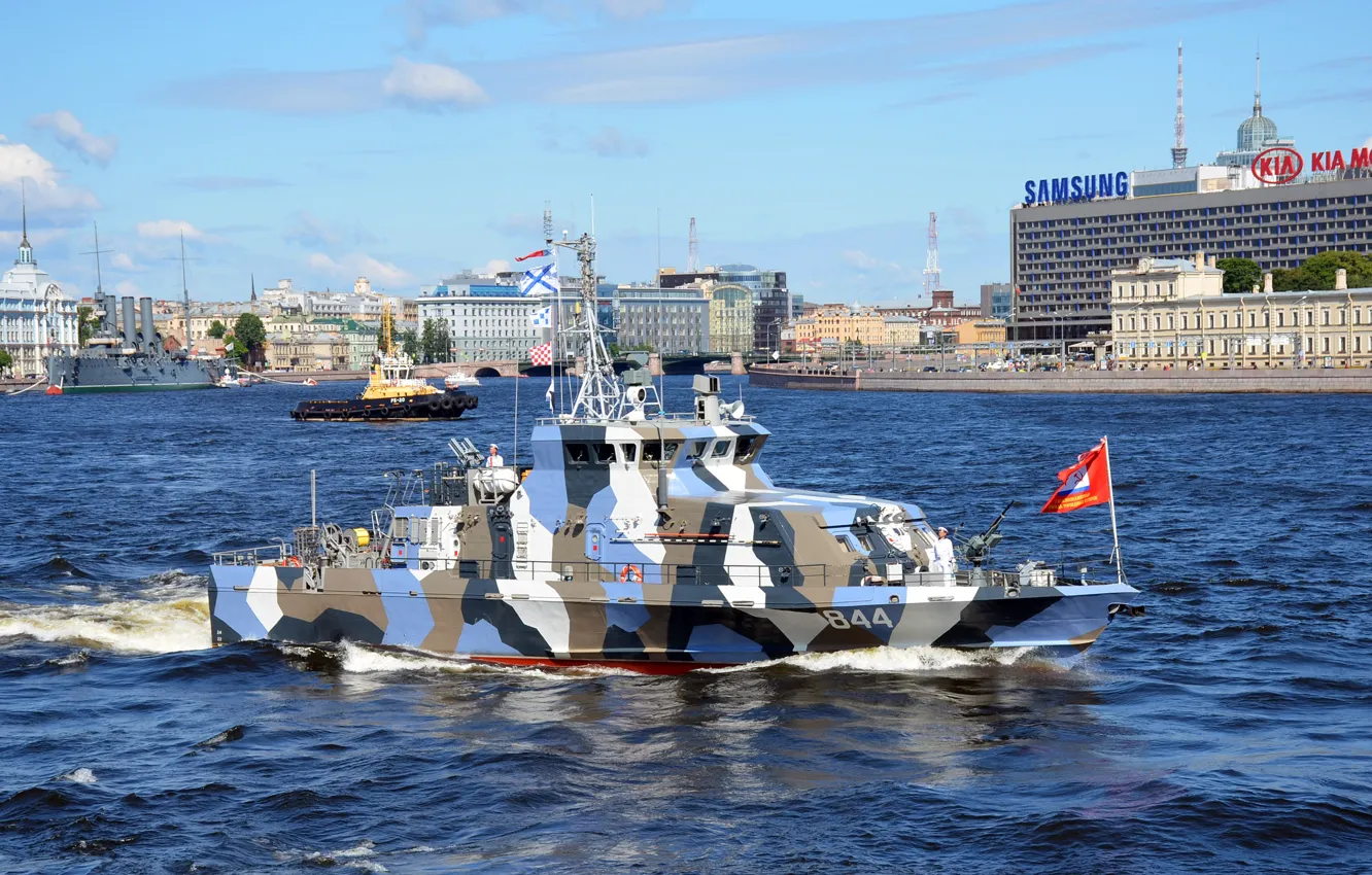 Photo wallpaper holiday, boat, Navy, anti-sabotage, Rook