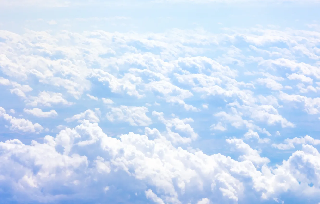 Photo wallpaper the sky, clouds, landscape, Wallpaper