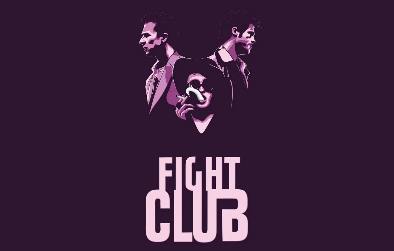 Photo wallpaper fight club, fight club, chuck palahniuk
