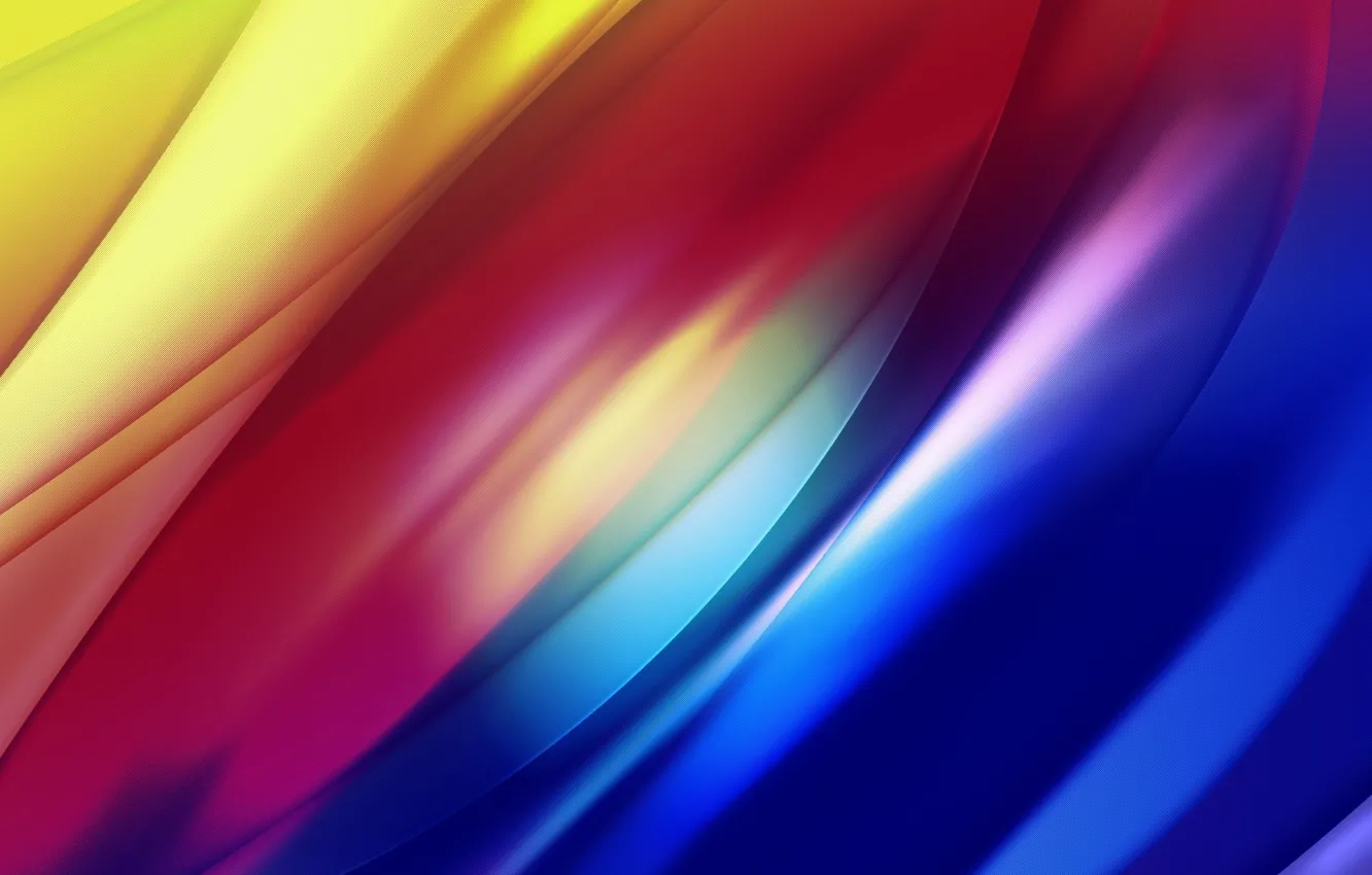 Photo wallpaper Wave, Strip, Line, Light, Rainbow, Curves, Glow, Gradient