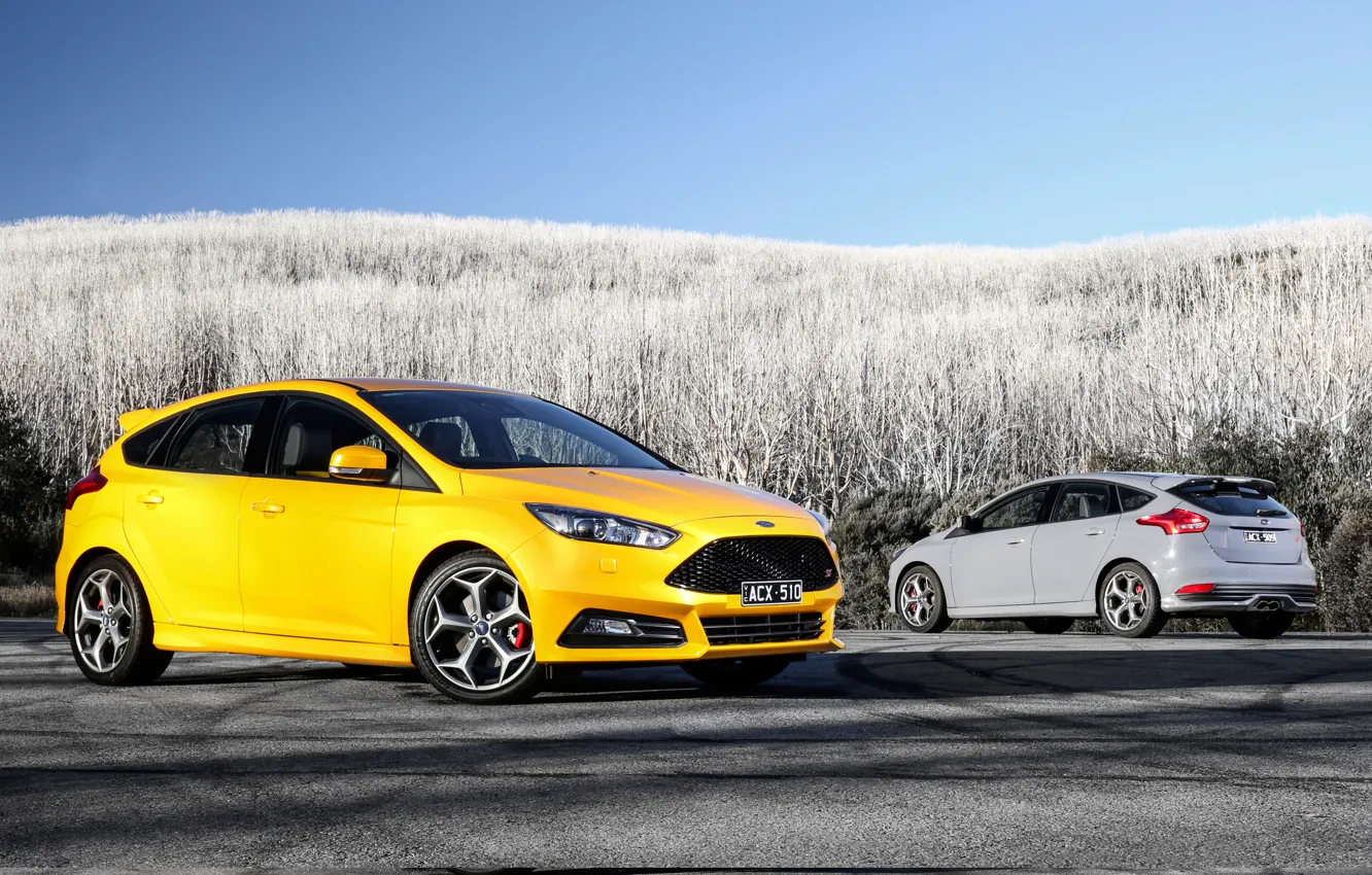 Photo wallpaper Ford, focus, Focus, Ford, AU-spec, 2015