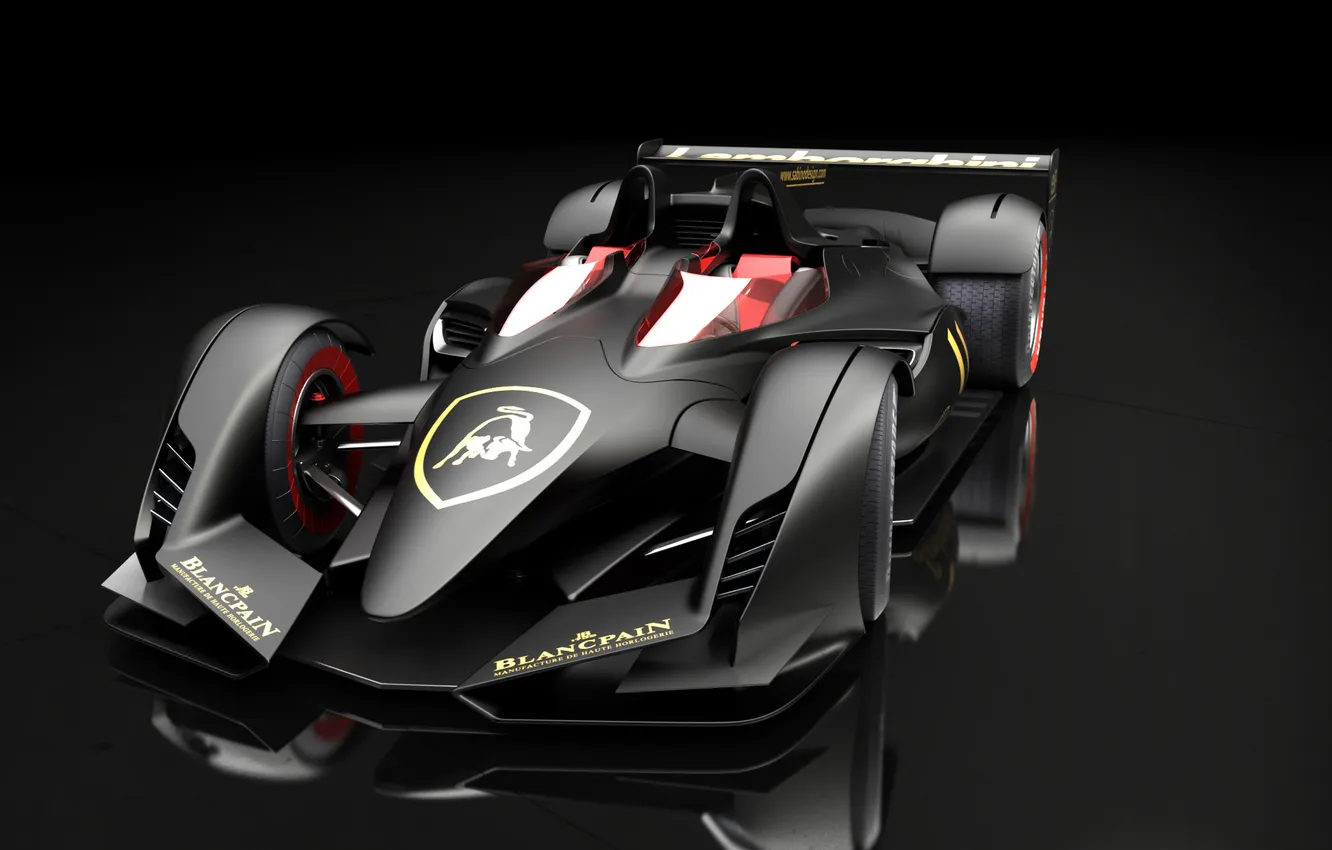 Photo wallpaper Lamborghini, the car, lmpf