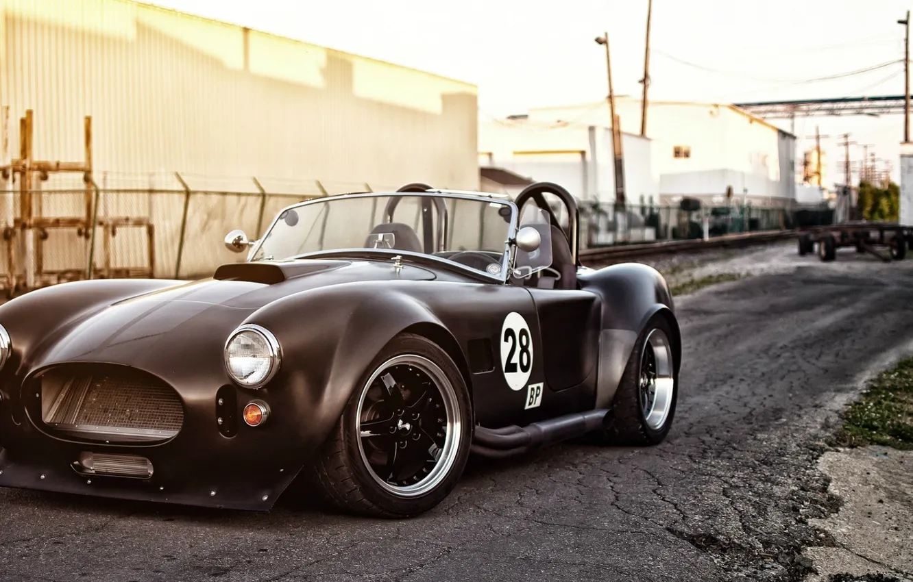 Photo wallpaper car, machine, Shelby, Cobra, classic, Shelby, Cobra