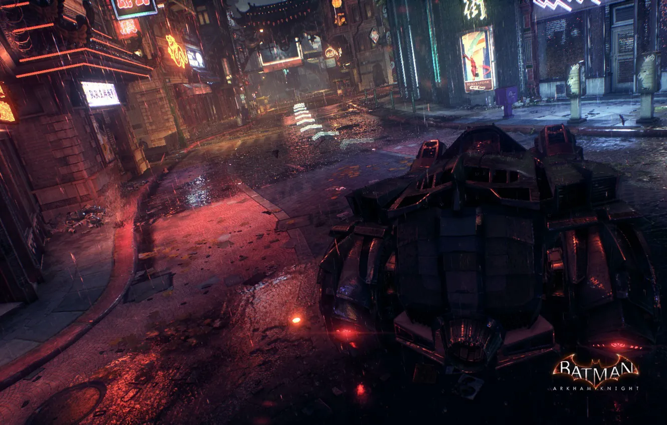 Photo wallpaper Batman, games, Arkham Knight