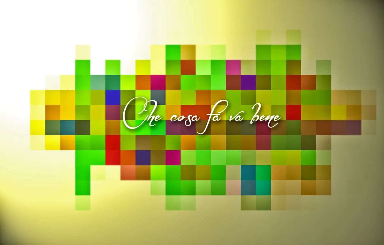 Photo wallpaper abstraction, geometry, all that is done - all the better, Italian expression, chr what goes …