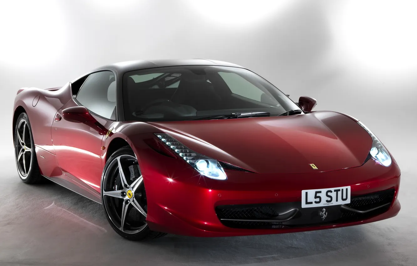 Photo wallpaper Ferrari, supercar, Ferrari, 458 Italia