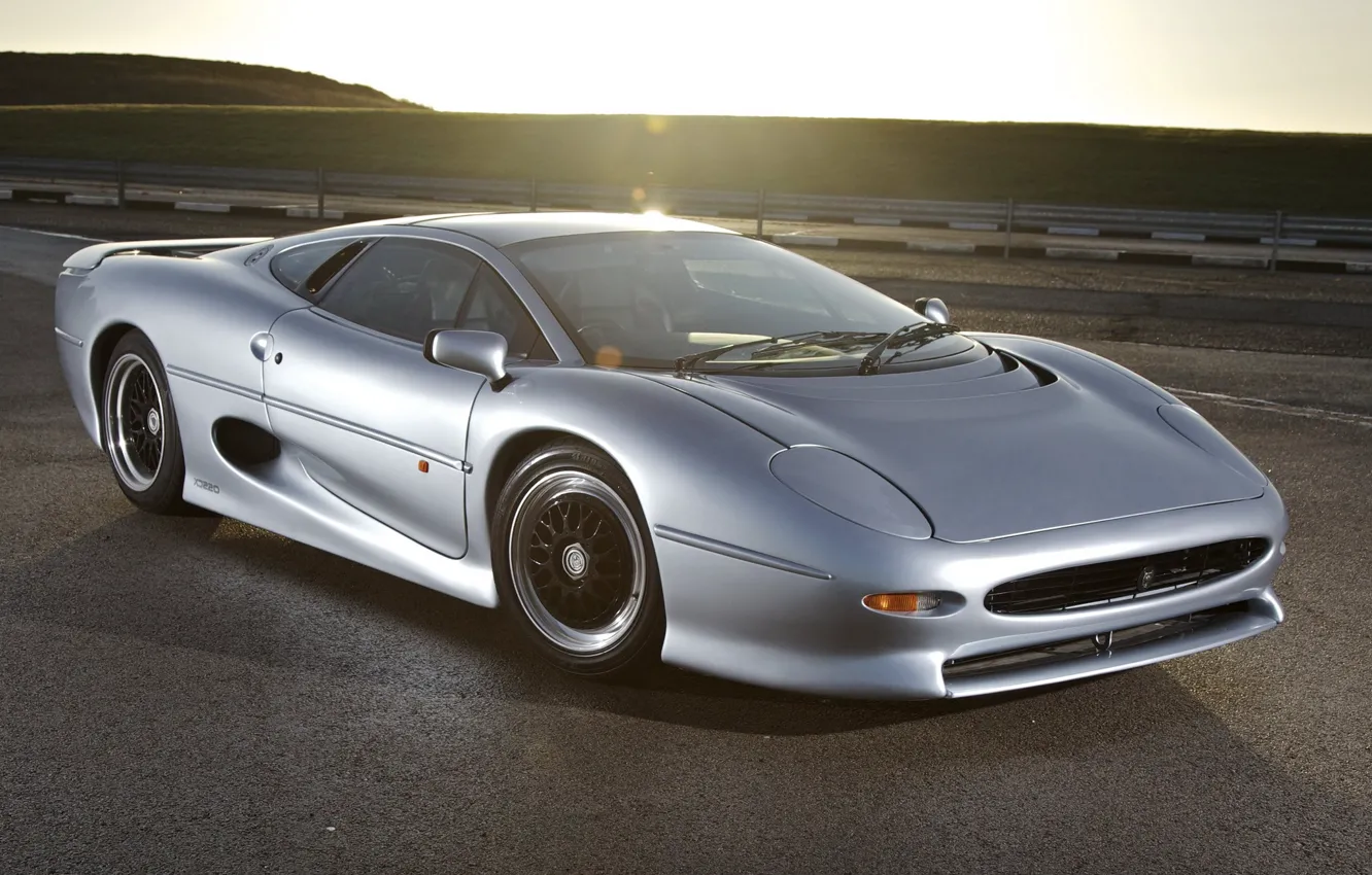 Photo wallpaper Jaguar, Classic, tuning, race, XJ220