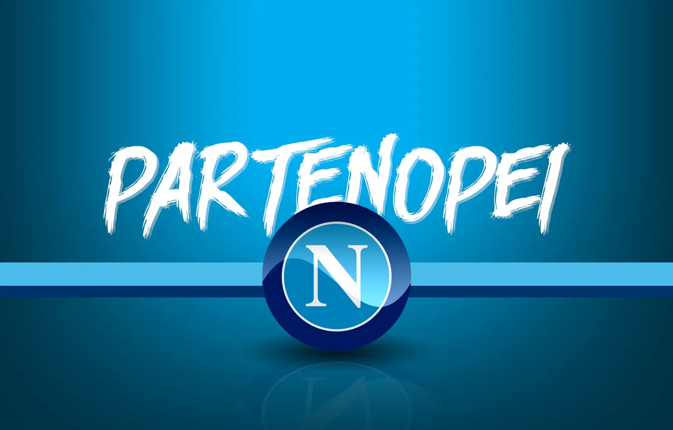 Photo wallpaper wallpaper, sport, logo, football, Napoli, Serie A, Partenopei