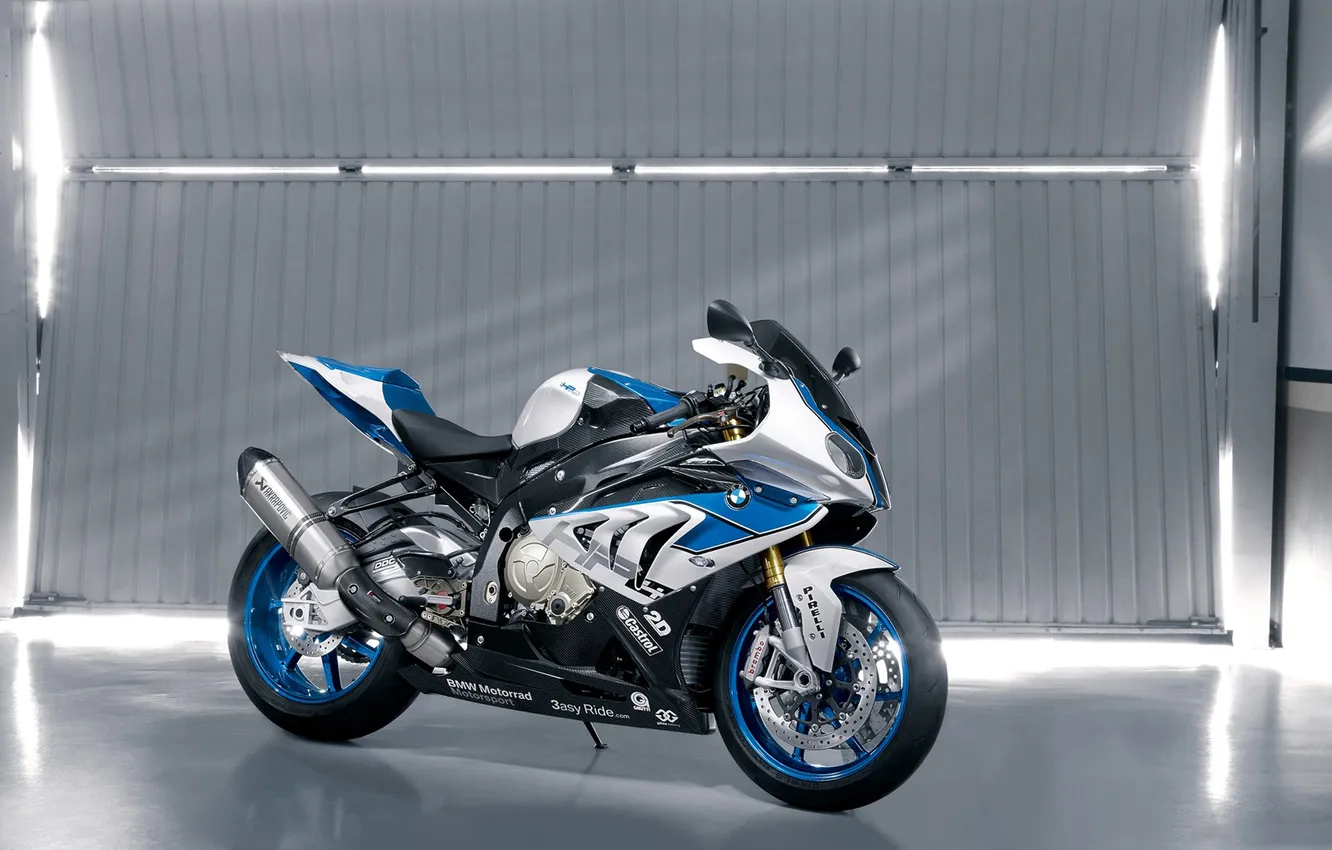 Photo wallpaper background, BMW, garage, gate, BMW, motorcycle, bike, bike