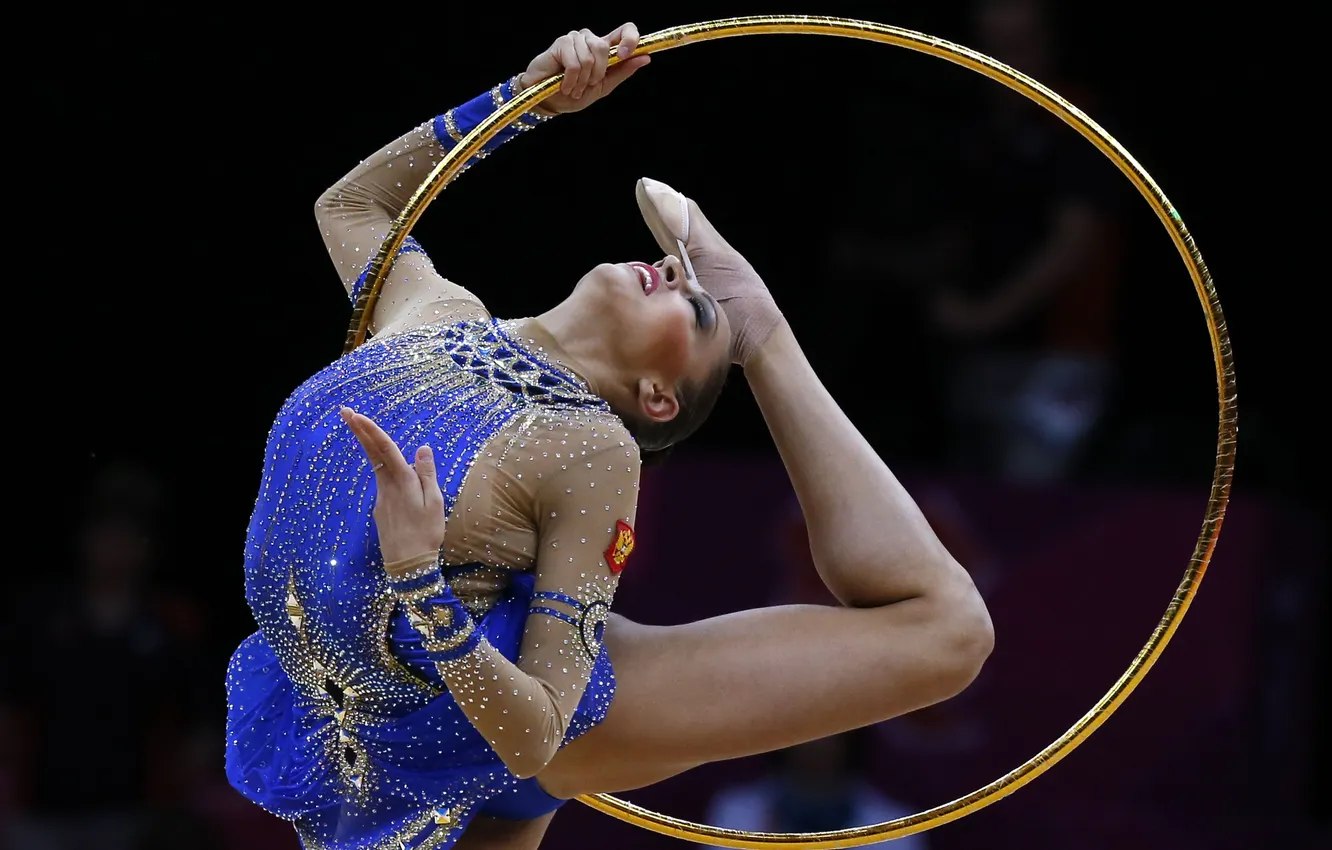 Photo wallpaper Olympic champion, Rhythmic gymnastics, Evgenia Kanaeva