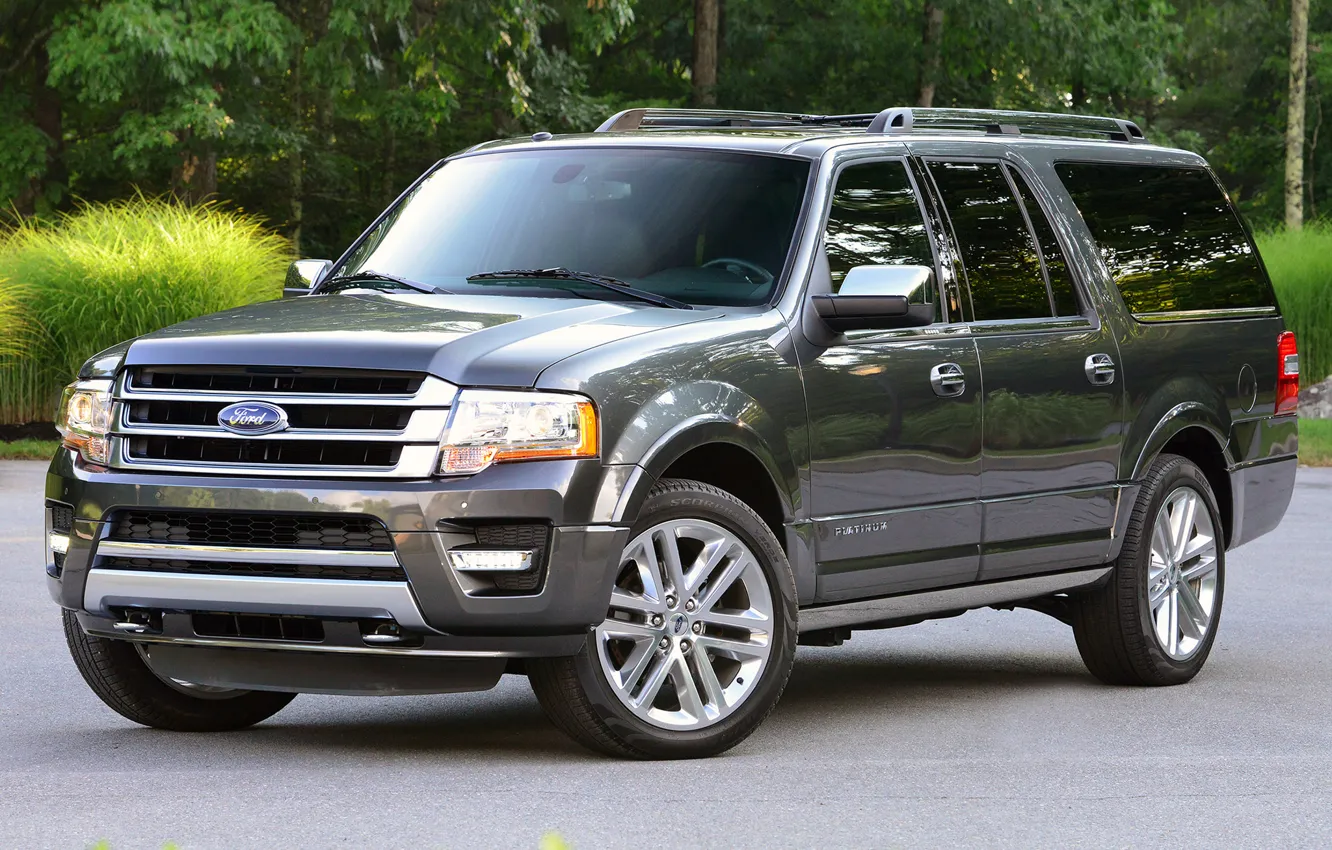 Photo wallpaper Ford, expedition, platinum