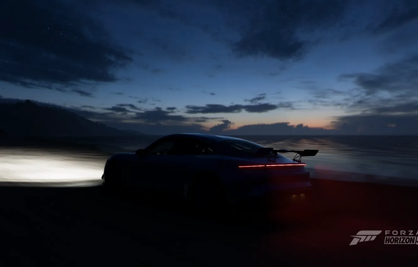 Photo wallpaper 911, Porsche, Taycan, Forza Horizon 5, FH5