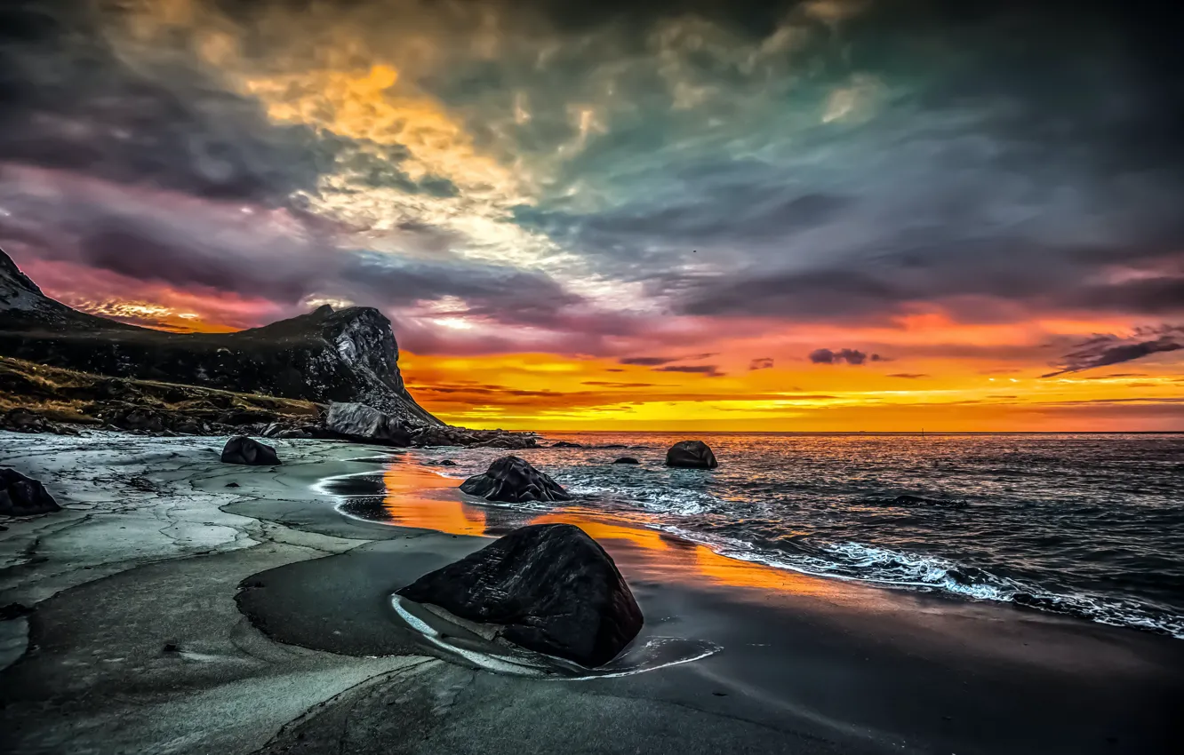 Photo wallpaper freedom, clouds, nature, beauty, space, space, nature, freedom