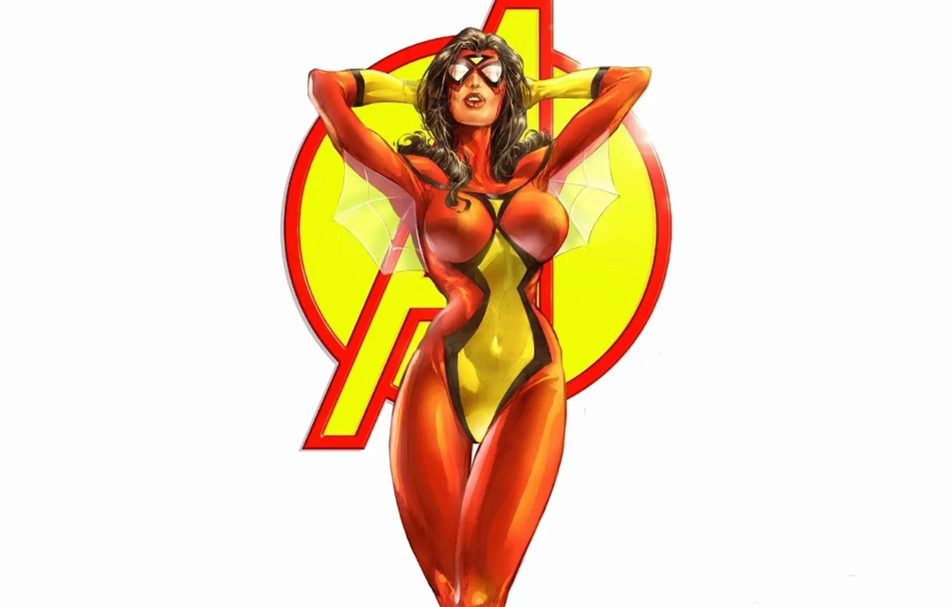 Photo wallpaper figure, Marvel, comic, The Avengers, Avengers, Spider-woman