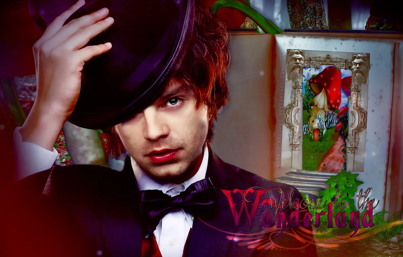 Photo wallpaper Hatter, Once upon a time, Sebastian Stan