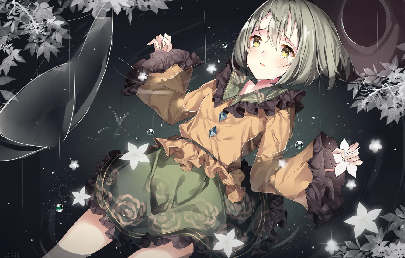 Photo wallpaper anime, girl, lies, touhou, Komeiji Koishi