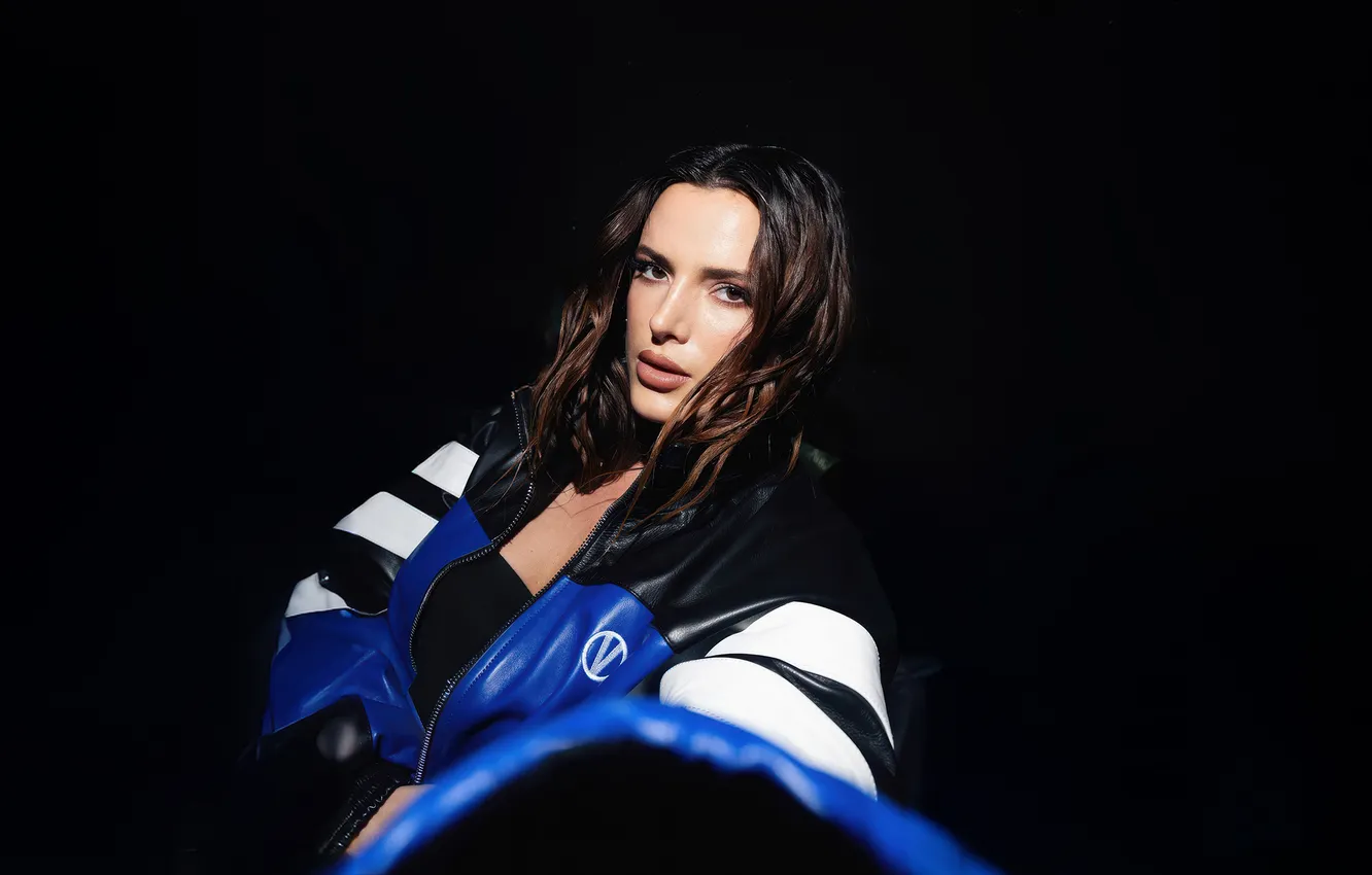 Photo wallpaper look, photo, hair, advertising, actress, jacket, Bella Thorne