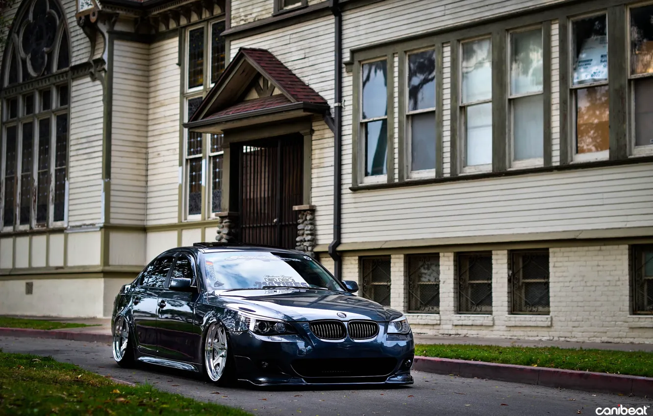 Photo wallpaper BMW, tuning, E60, canibeat, 528i