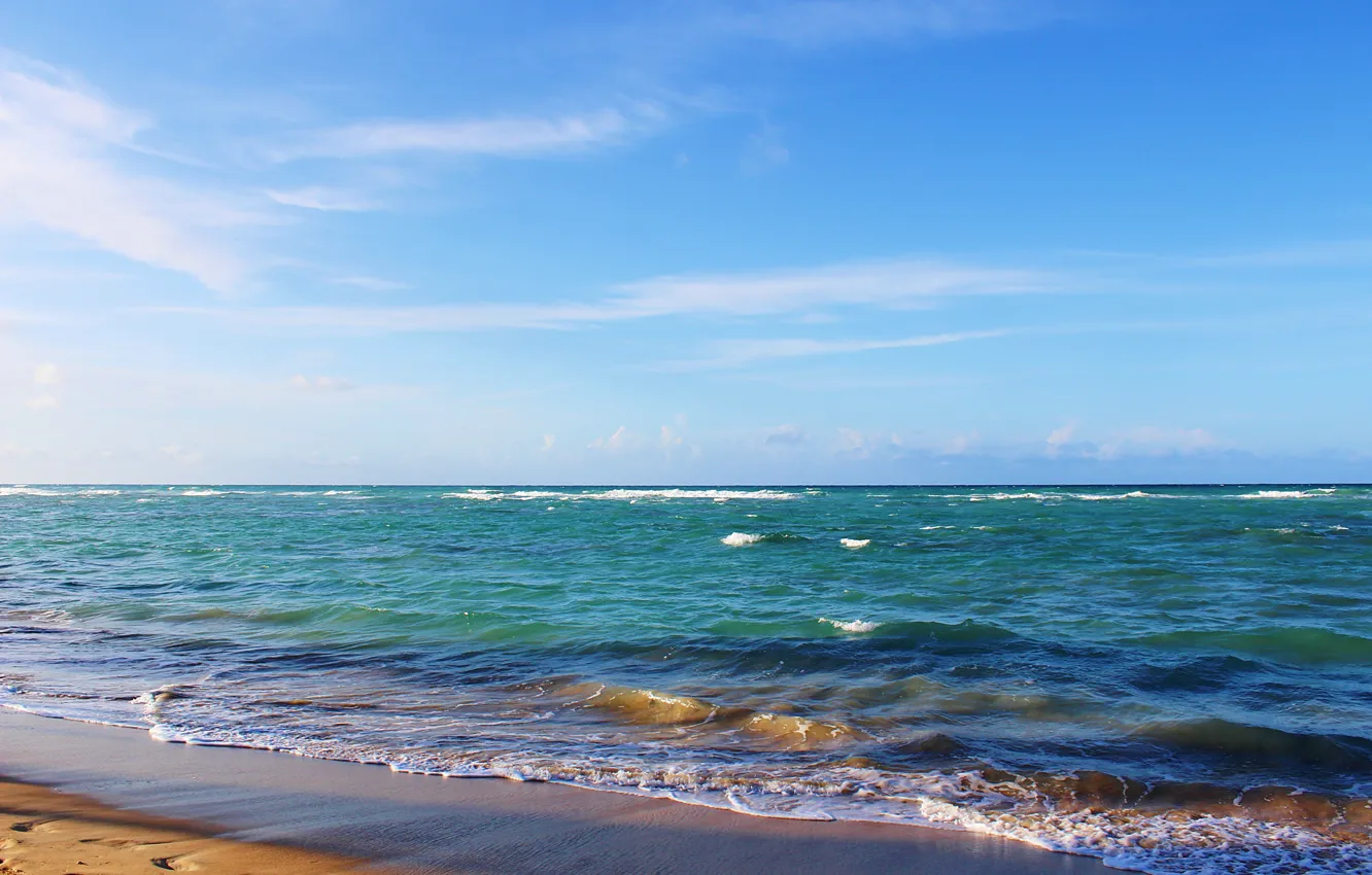 Photo wallpaper sea, the ocean, Dominican Republic, Dominican Republic