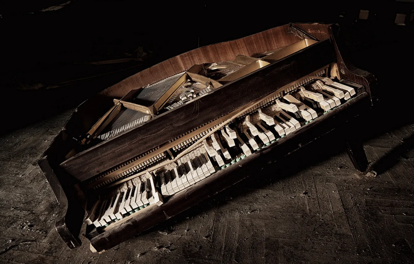 Photo wallpaper music, room, plan