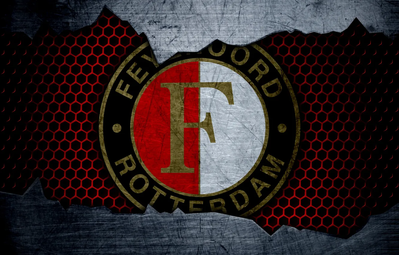 Photo wallpaper Feyenoord, football, wallpaper, logo, Sport