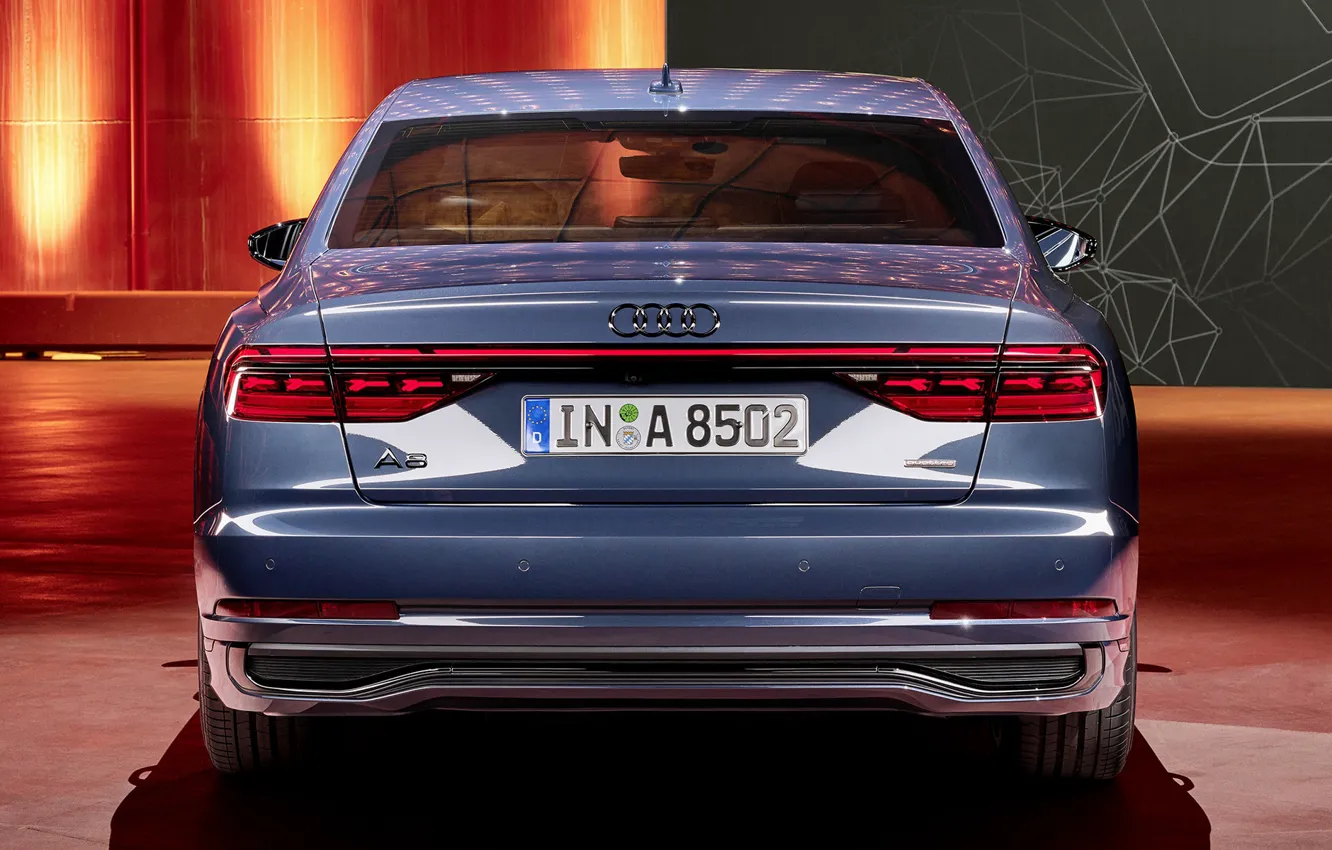 Photo wallpaper Audi, exterior, exterior, 2021, Audi A8 S Line