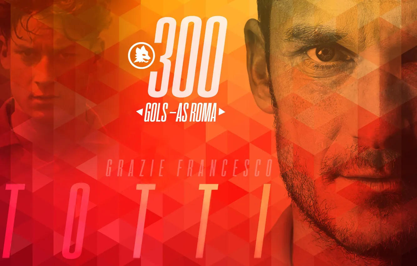 Photo wallpaper wallpaper, football, player, Sport, AS Roma, Francesco Totti