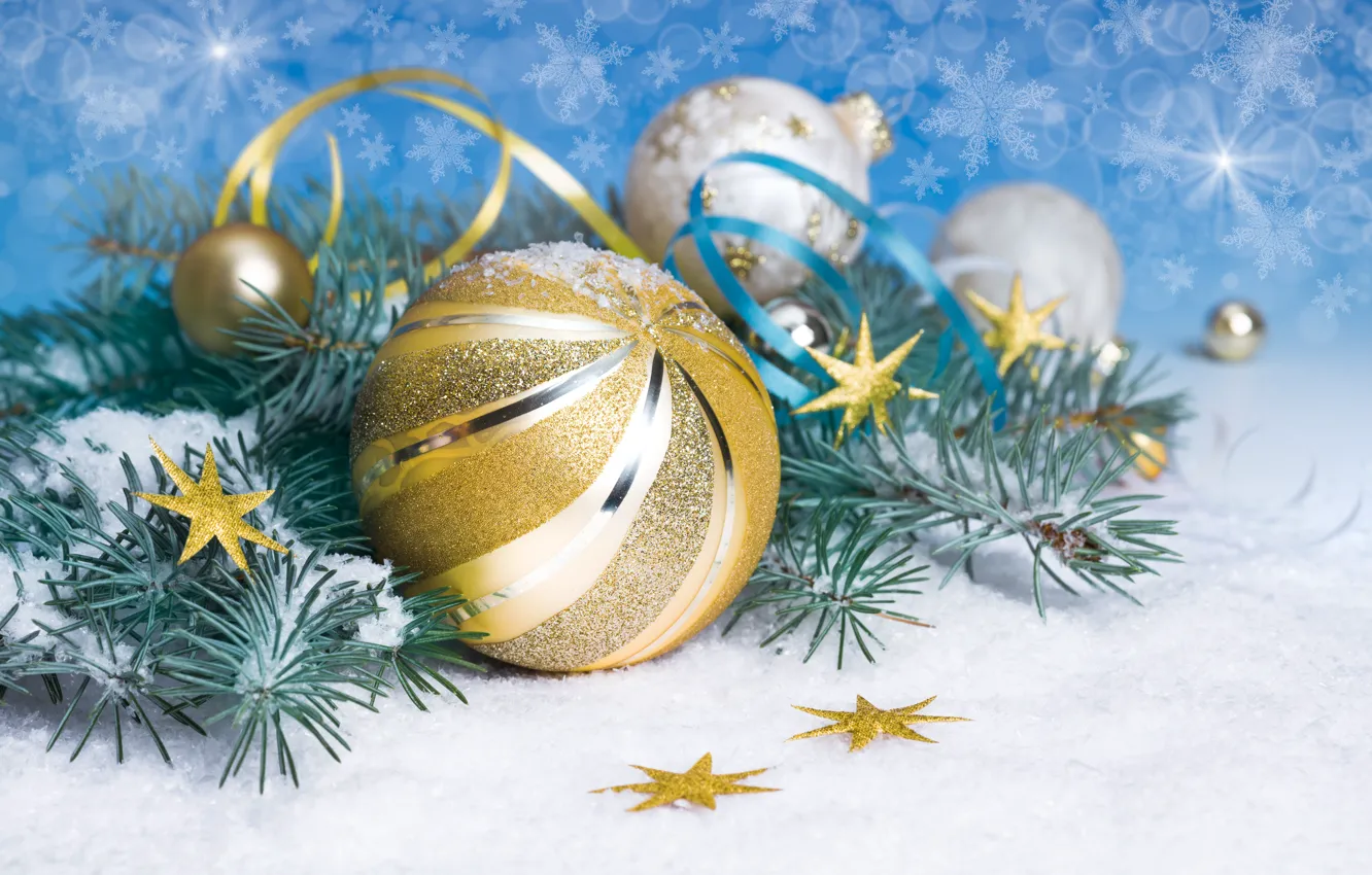 Photo wallpaper balls, decoration, holiday, new year, Christmas, Christmas, New Year, 2015