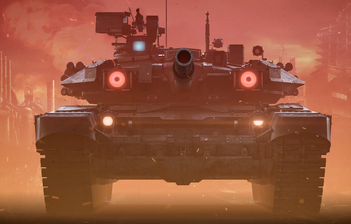 Photo wallpaper Russia, MBT, T-90 with active Curtain, Konstantin Yadevich