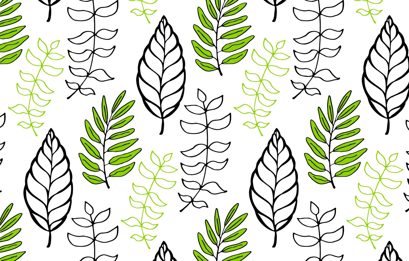 Photo wallpaper Background, Texture, Leaves