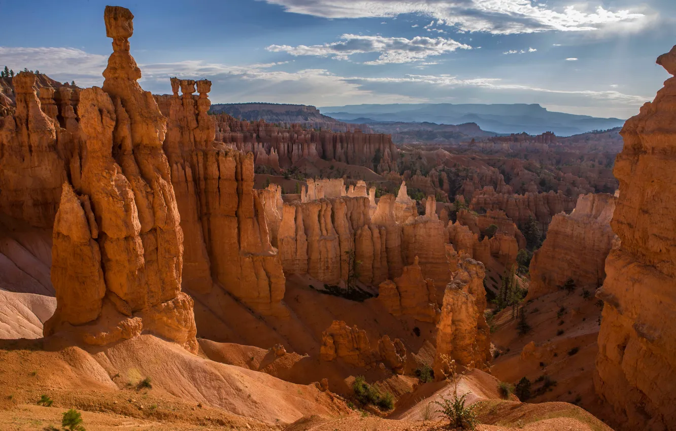 Wallpaper mountains, rocks, gorge, Utah, USA, Bryce Canyon images for ...