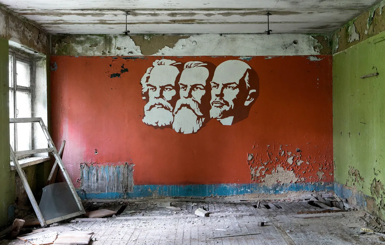 Photo wallpaper dump, Lenin, history, Engels, Marx