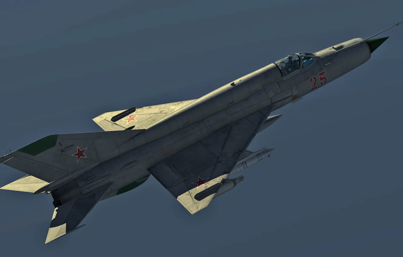 Photo wallpaper fighter, OKB MiG, MiG-21bis