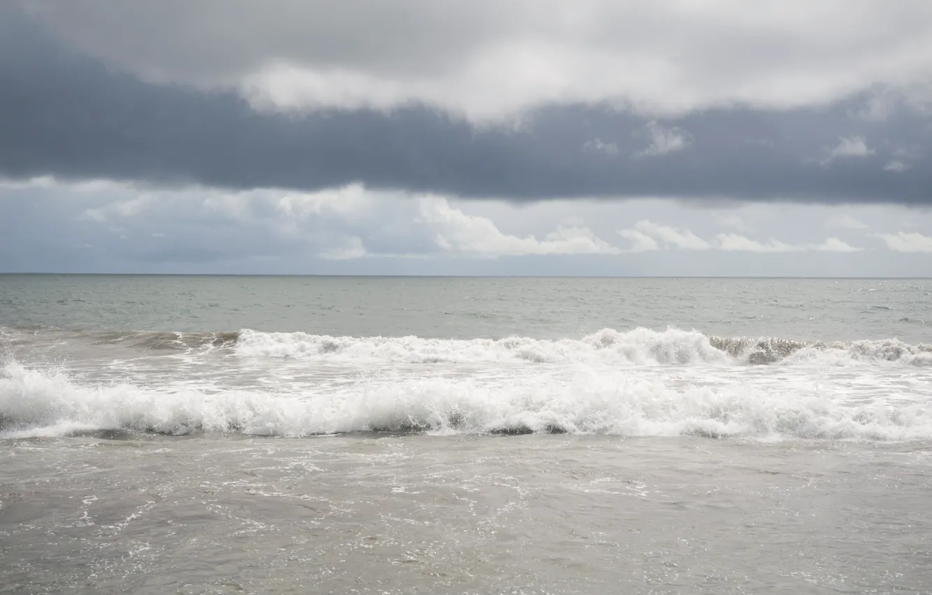 Photo wallpaper sand, sea, wave, beach, summer, shore, summer, beach