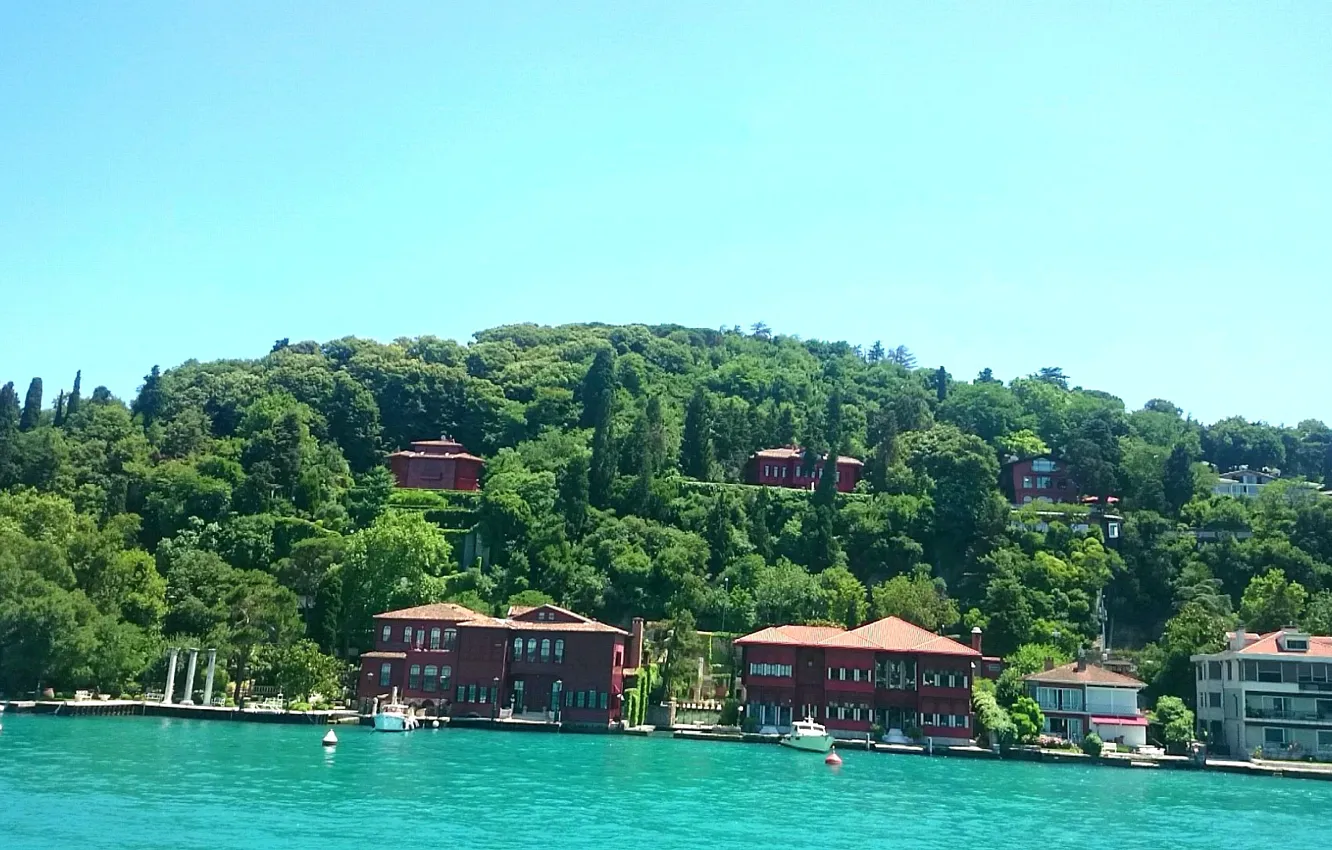 Photo wallpaper view, beauty, Istanbul, shore, Turkey, islambul, marmara